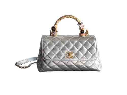 Chanel 92991 Silver Coco
