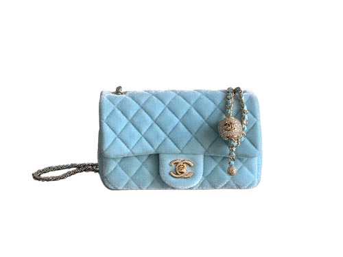 Chanel Ice Blue Velvet C