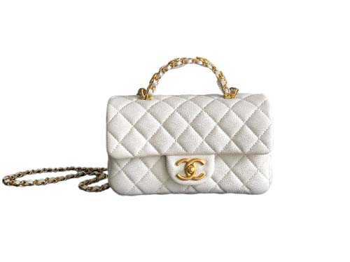 Chanel Bolsa CF Handle F
