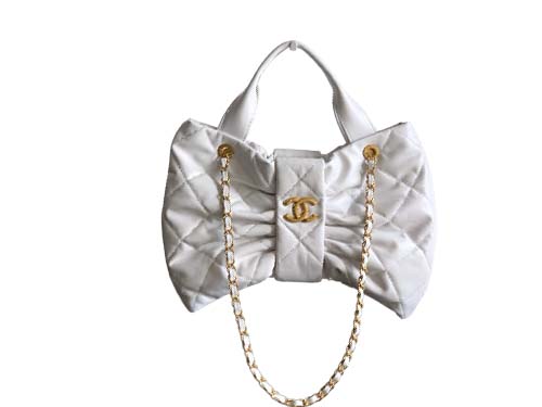 Chanel Bow Handbag Ivory