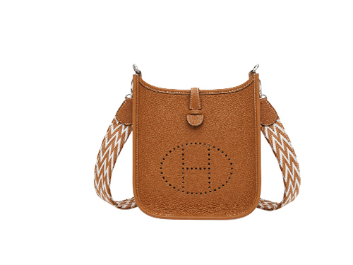 Hermès Mini Evelyne Gold