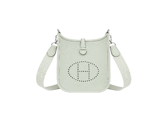 Hermès Mini Evelyne Mint