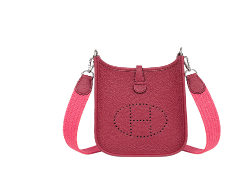Hermès Mini Evelyne Ruby