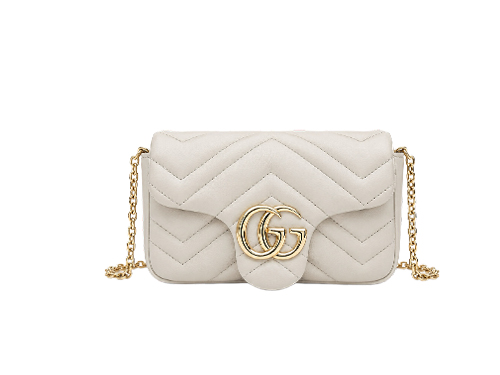 Gucci Pearl White GG Mar