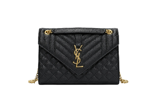 YSL Black Gold Envelope 