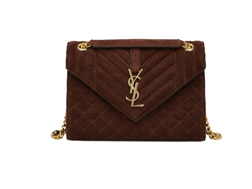 YSL Chocolate Brown Sued