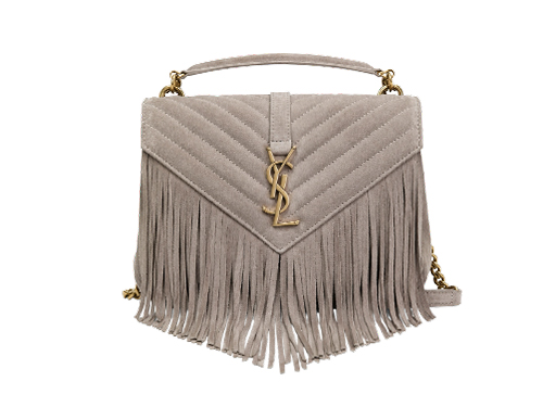 YSL Pearl Grey Fringe Co