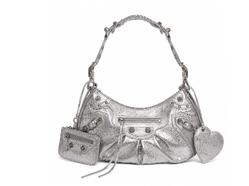 Balenciaga Liquid Silver